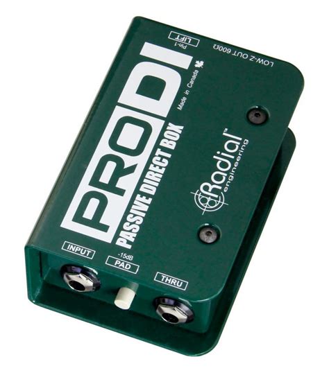 radial di box for electric guitar|di for guitar recording.